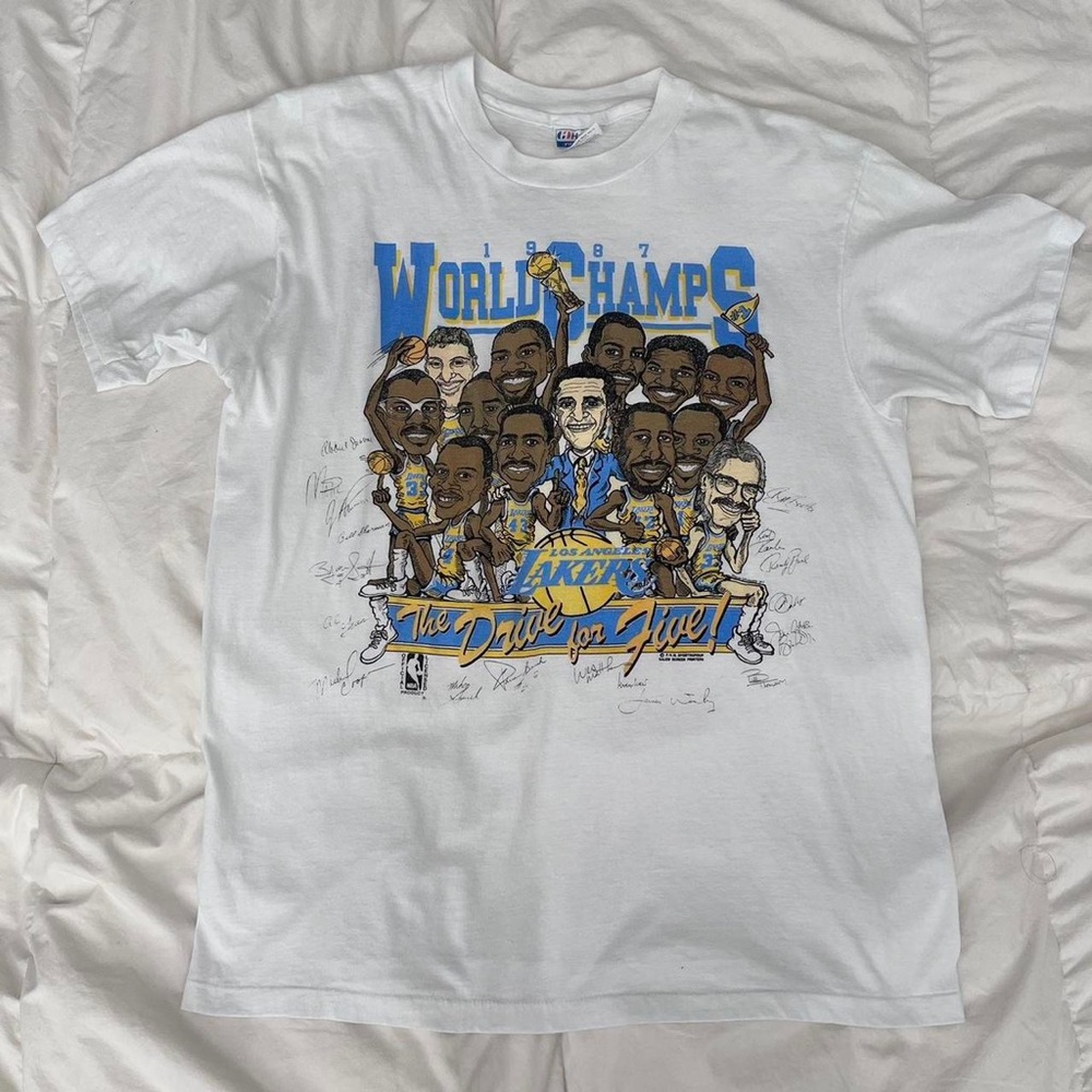 Vintage 1987 Los Angeles Lakers
